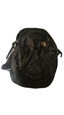 blackand gold north face backpack The Base Camp Daypack Burly ballistic nylon makes the recon rugged enough for hardcore adventuring The North Face Women's Borealis