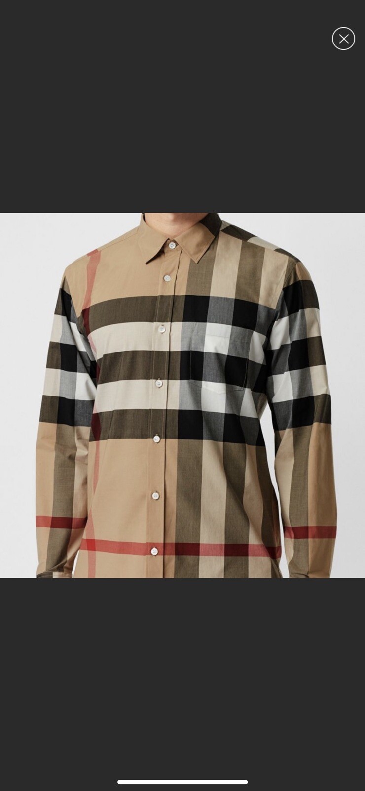 burberry Button Down - image 1