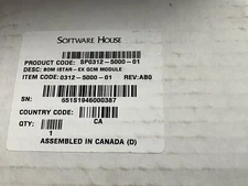 Software House SP0312-5000-01 BOM iStar-EX GCM Genuine Controller Module