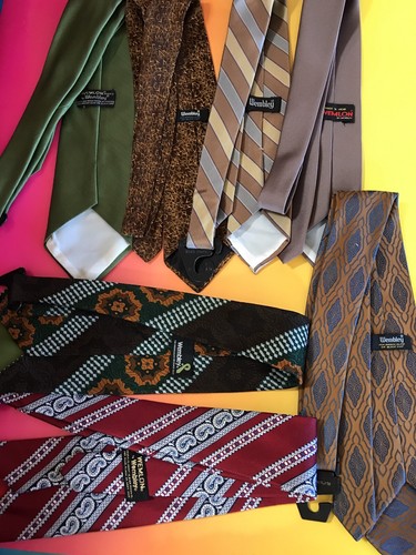 Vtg Lot Mens Neckties Tie Ties Wembley - Picture 2 of 7