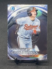 HESTON KJERSTAD 2020 Bowman Draft Chrome Glimpses of Greatness #GOG-HK Orioles