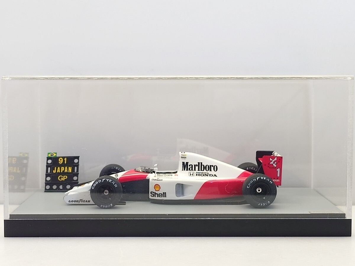 ミニカー ayrton senna mclaren honda MP4/7 1/43 Minichamps McLaren MP4/7 #1 Formula 1 Honda Marlboro McLaren