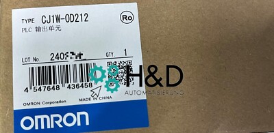 CJ1W-OD212  Omron   CJ I/O Bus, Basic I/O Unit, Digital I/O  New and Sealed