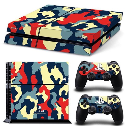 Decal Camo Camouflage Skin Sticker Playstation 4 Console Controller PS4 Wrap - Picture 42 of 44