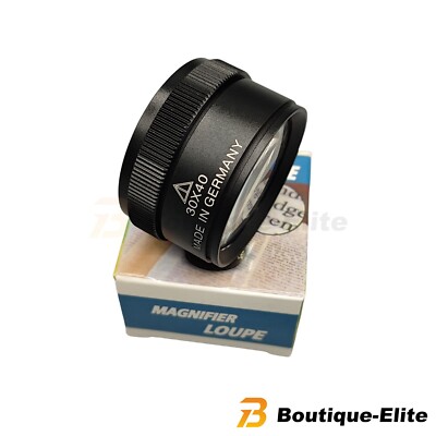 40X Magnifying Loupe Jewelry Eye Glass Magnifier Jewelers Loop Pocket