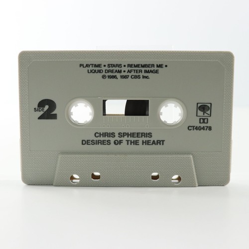 Desires of the Heart by Chris Spheeris (Cassette Tape, 1987, Columbia) TESTED - Picture 4 of 5