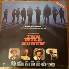 The Wild Bunch - widescreen - Laserdisc buy 6 for Free Shipping
