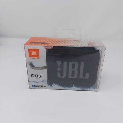 New JBL Go 3 Speaker Black GO3BLK