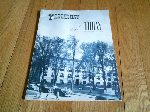 Vintage Gloversville NY 1940s Yesterday & Today History Photos Ads Names Booklet