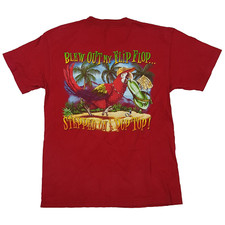 Vintage Y2K Jimmy Buffett Margaritaville Myrtle Beach Parrot Size S T Shirt