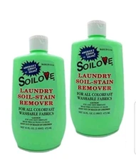 Lot or 2 Soilove Laundry Soil-stain Remover Pack of 2 Free Shipping.