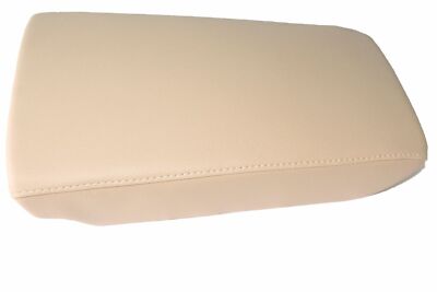 Vinyl Beige Center Console Lid Armrest Cover Fits 18-20 Honda Accord
