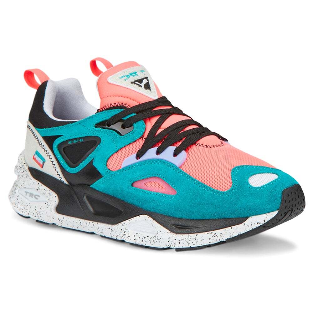 [Puma]★Basket Platform Fo Blue Lace Up Puma Women Basket Platform - Patent Leather blue blue surf