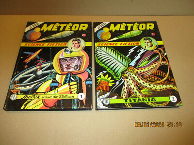 Meteor Buch # 1  2   Hethke  ( hefte 1-10)