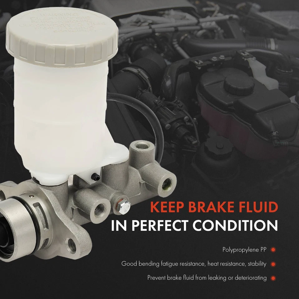 Cilindro maestro de freno con depósito y sensor para Geo Chevy Metro Suzuki Swift Foto 3 de 4