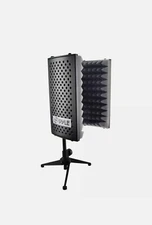 New Pyle PSMRS08 Compact Microphone Isolation Shield, Studio Mic Sound Dampening
