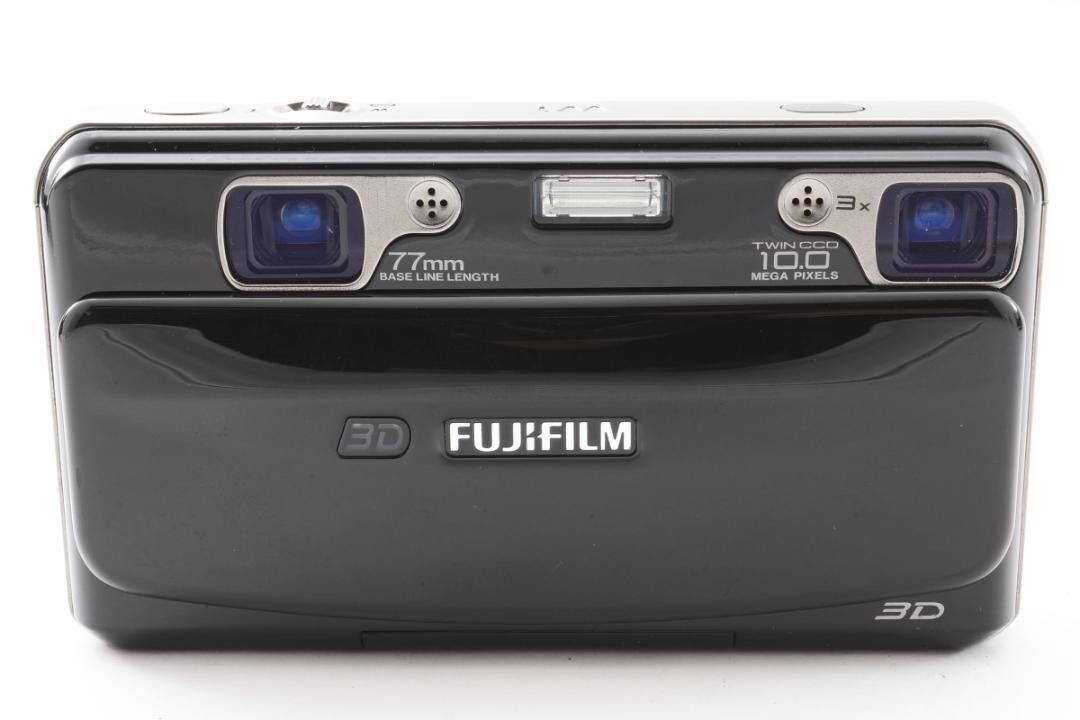 Fujifilm Digital Camera FinePix REAL 3D W3 Black 3X 10.0MP
