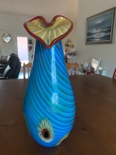 Murano Glass Large Vintage Vase
