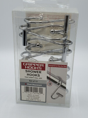 SHOWER GRIPPER HOOKS MAYTEX