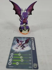 2012 Skylanders Giants Cynder Action Figure w/Card UNDEAD Dragon 85000888 L2129