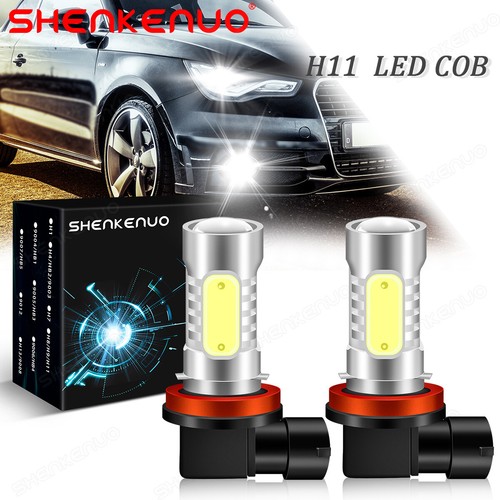 For Hyundai Sonata 2011-2015 H11 LED Fog Light Bulbs Conversion Kit 6000K White - 第 1/13 張圖片