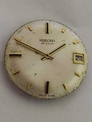 LONGINES RECORD cal.651 IN Complete Movement -not working Good Balance