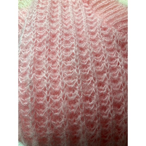 Vintage Charisma Girls Sz 8 Turtle neck Sweater pink Preppy made USA - Picture 9 of 10
