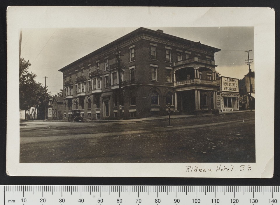 Rideau Hotel Smiths Falls Ontario RPPC postmarked (partial)Lombardy Ont 1921 eBay