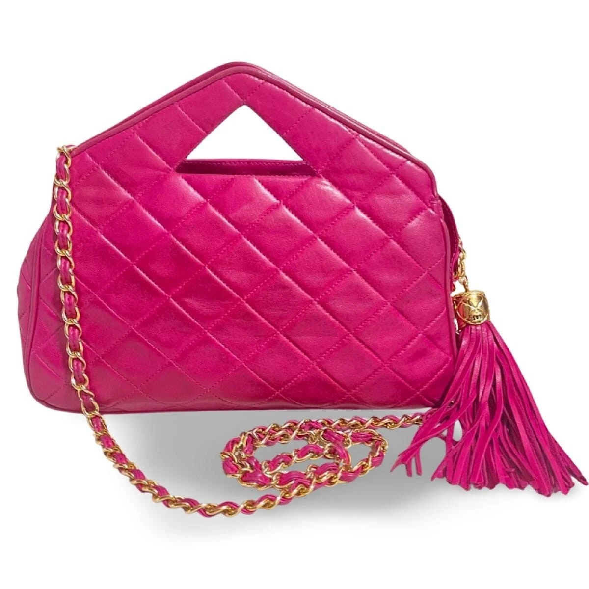 CHANEL Pink Fringe Bags & Handbags for Women for sale | eBay