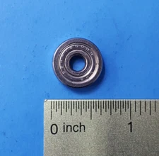 2PCs BALL BEARING NMB  SSR-1650HH , SIZE 16mm X 4.97mm , INTERNAL DIAMETER: 5mm