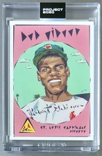 TOPPS PROJECT 2020 #295 BOB GIBSON HOF by NATUREL 1959 CARDINALS FREE SHIPPING