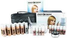 Photo Finish Airbrush Makeup System,Fair- Tan Deluxe Kit- Matte