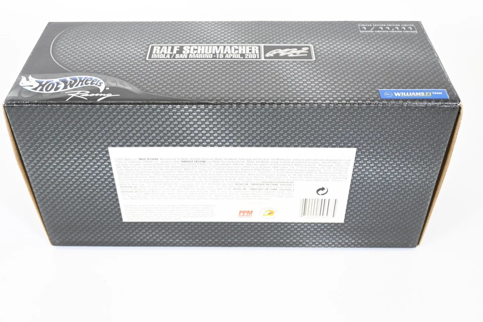 Modellino auto Hot Wheels 1/18 Ralf Schumacher Williams F1 Imola 2001 pressofuso - Immagine 3 di 4