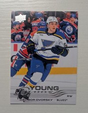 2025-26 Upper Deck Series 1 Young Guns #226 Dalibor Dvorsky Rookie Card