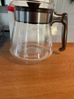 Vintage 1960's Pyrex coffee pot floral design - 10 cup!