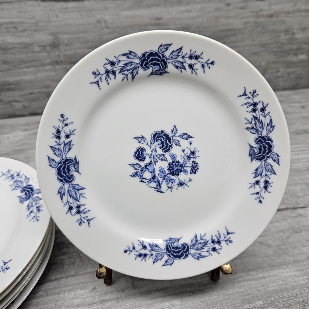 Lennold Blue Meissen Dessert Plate 6.5
