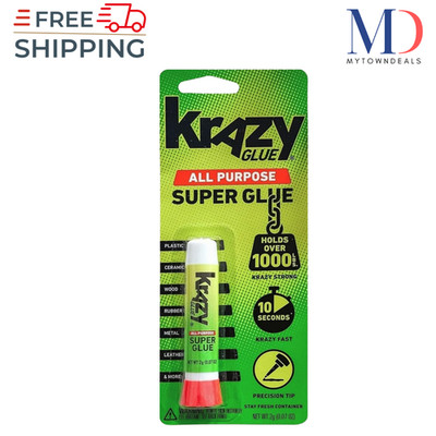 Krazy Glue Original All-Purpose Instant Adhesive   1 Pack