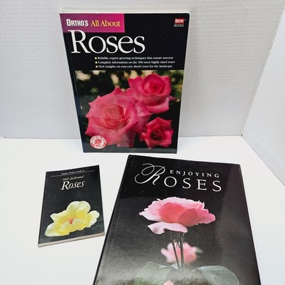 Gardening Roses Books -Lot of 3 (See pictures for titles)