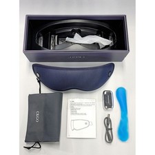 Smart Eye Massager with Heat Rechargeable Eyes Mask Vibration Tample Pain Relax