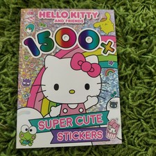 Sanrio Hello Kitty  Friends Sticker Book 1500 Stickers 43 Pages of Sheets New