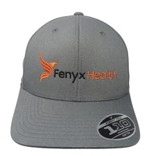 Fenyx Health Strapback Baseball Cap Gray One Size Adjustable 110 Flexfit Yupoong