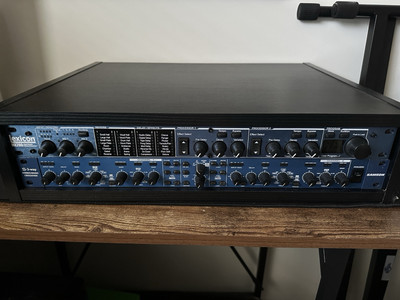 Lexicon MX200 Dual Reverb Effects Processor & Samson S 3-way Stereo / Mono Cross