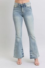 Judy Blue Women  s Mid Rise Flared Leg Jeans, Size 16W