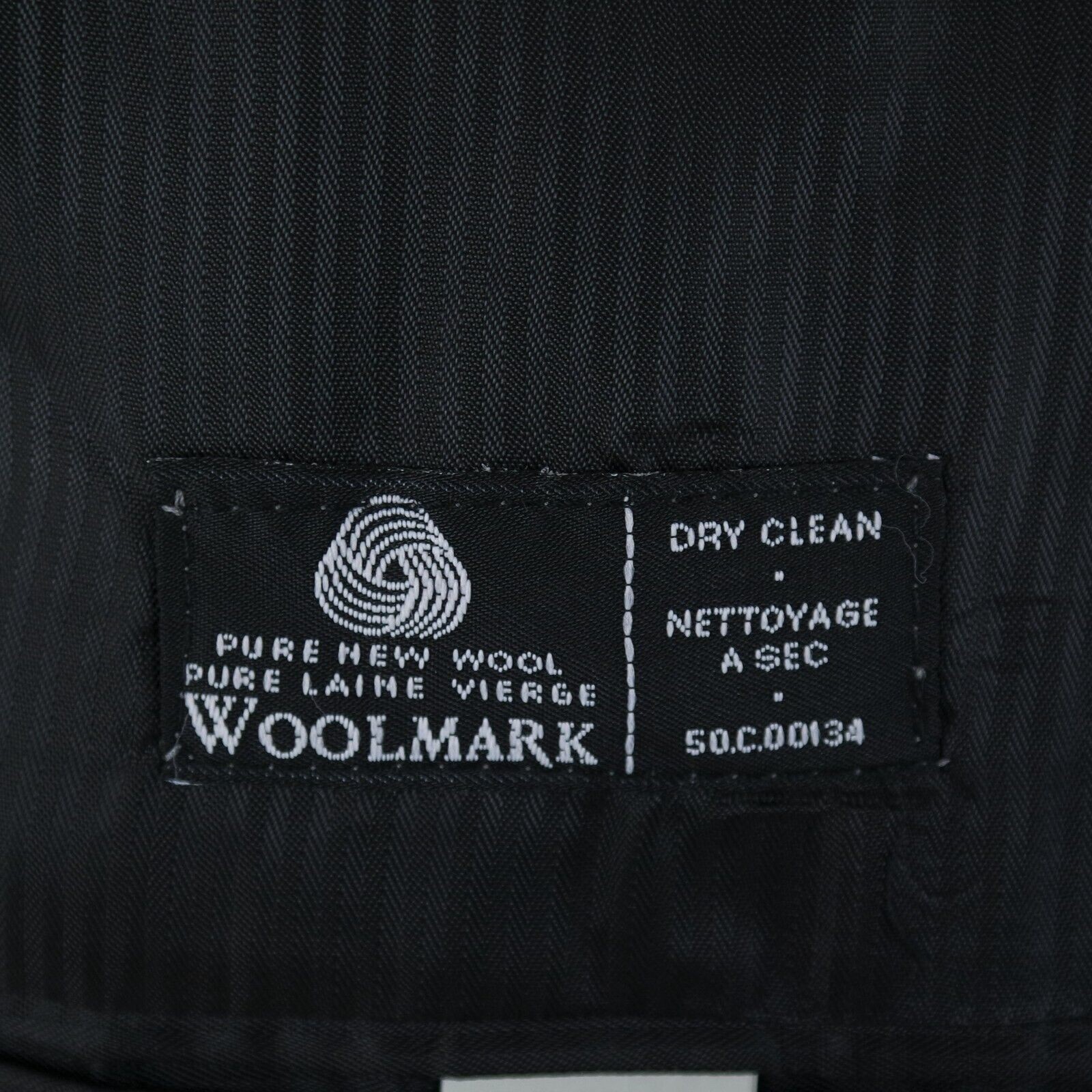 Mens CALVIN KLEIN Tuxedo Jacket 44R UK Size Black Wool Sport Coat Blazer thumbnail 13