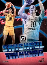 2019 Donruss WNBA Swishful Thinking #11 Sue Bird Card