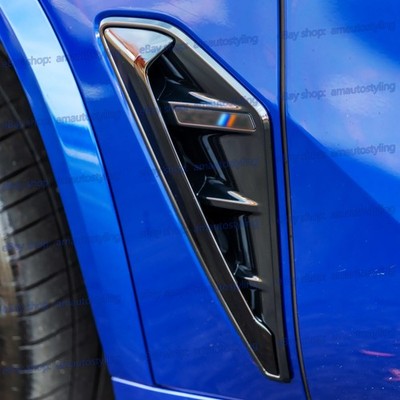 Gloss Black M Competition Side Fender Vents For BMW X5 G05 40i 45e M50i X5M F95