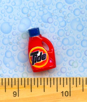 Dollhouse Miniature Size Laundry Bleach Bottle