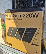 EcoFlow NextGen 220W Solar Panel Kit IP68 for Cmaping RVs NEW