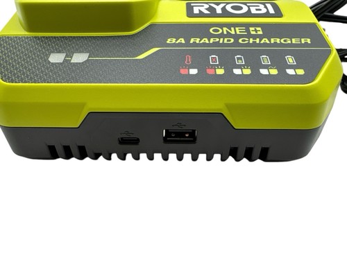 RYOBI ONE+ 18V 8A Rapid Charger With USB Charging - View #10