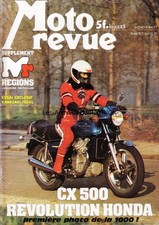 MOTO REVUE 2343 HONDA CX 500 KAWASAKI 250 KL Hubert Rigal Miller 500 1977